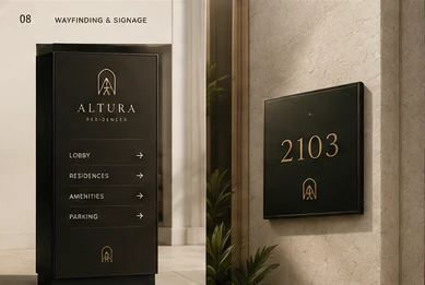Altura wayfinding and signage