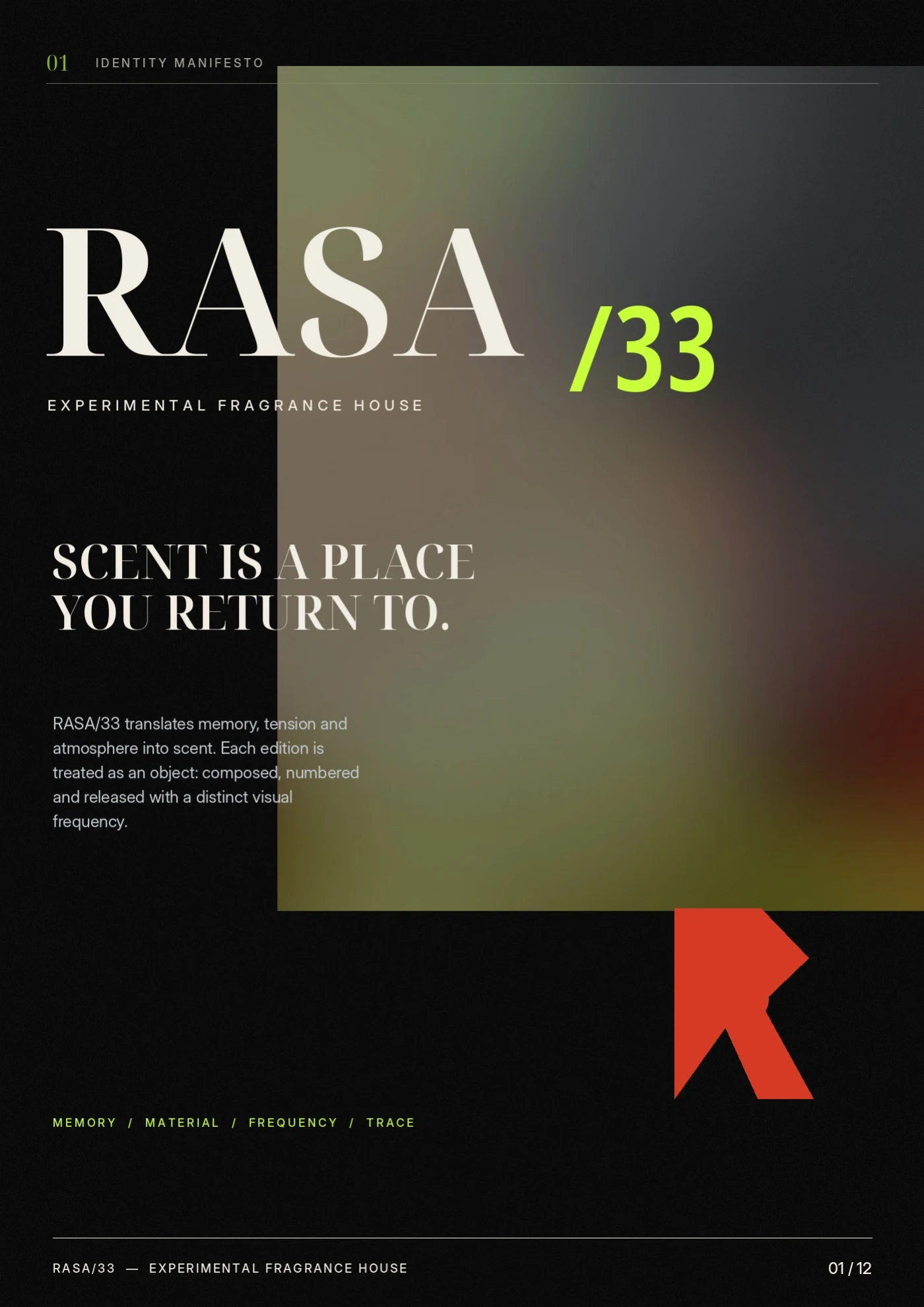 RASA 33 identity manifesto
